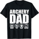 Funny Archery Dad Proud Archer Father Humor Fathers Day