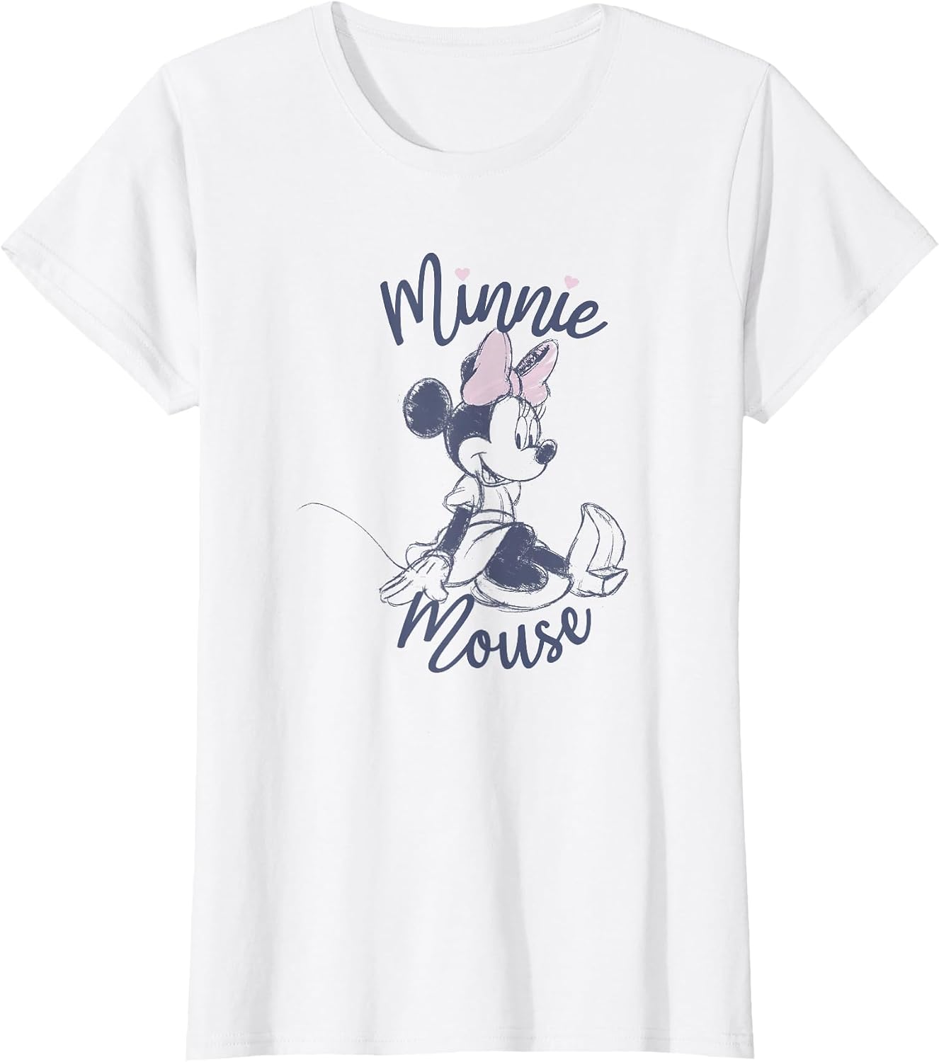 Disney Minnie Mouse Pencil Sketch Pretty Portrait