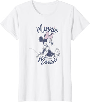 Disney Minnie Mouse Pencil Sketch Pretty Portrait