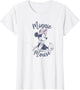 Disney Minnie Mouse Pencil Sketch Pretty Portrait