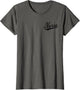Nurse RN Varsity Script Classic Sports Jersey Style , Women, Asphalt Grey, X-Small