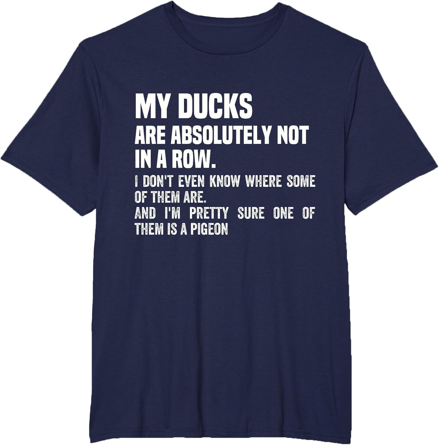 My Ducks are Absolutely Not in A Row Funny