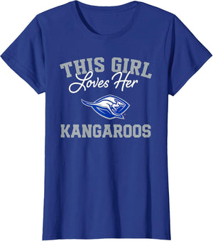 Weatherford Kangaroos Logo This Girl Loves Her HS