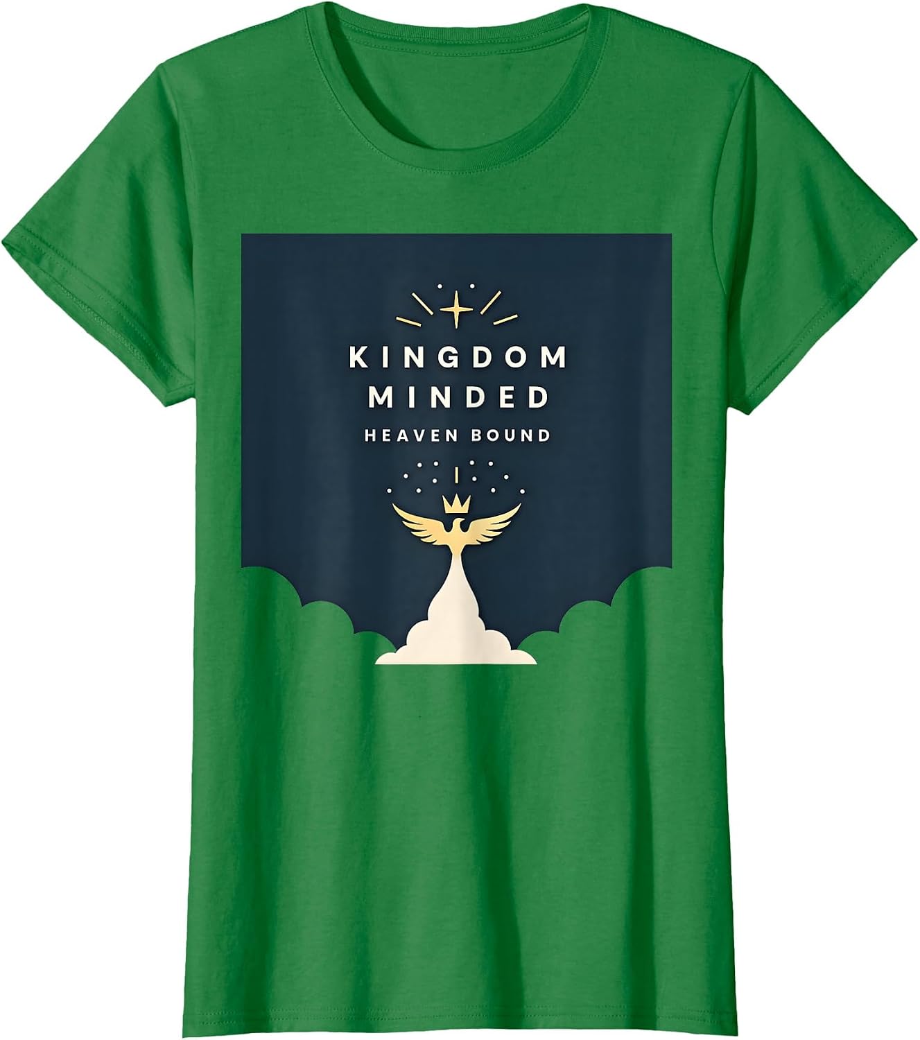 Kingdom Minded Heaven Bound Christian Faith Shirt