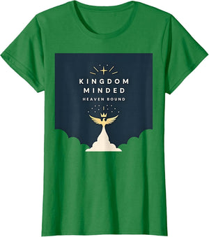 Kingdom Minded Heaven Bound Christian Faith Shirt