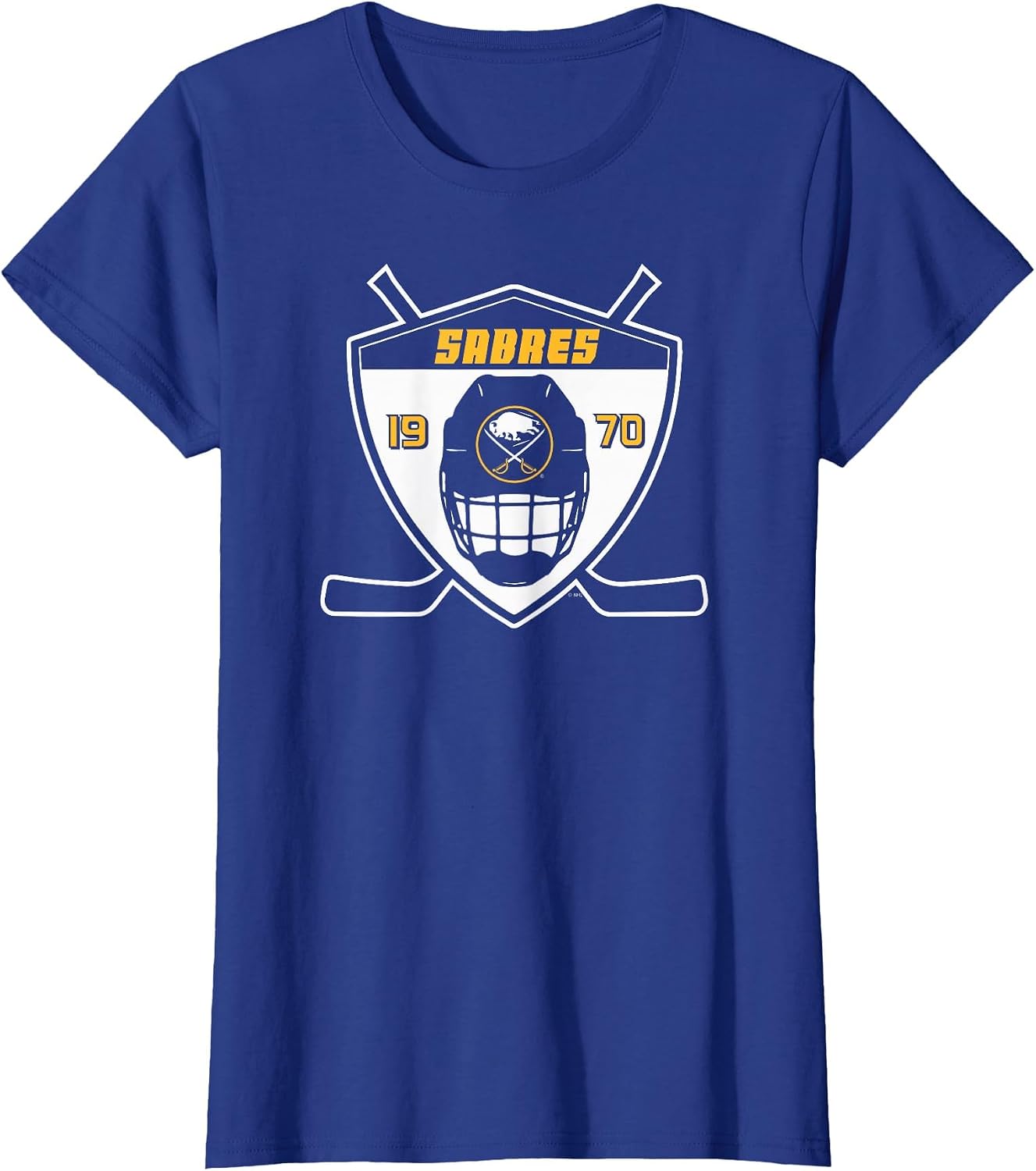 Buffalo Sabres Shield Royal Blue Officially Licensed