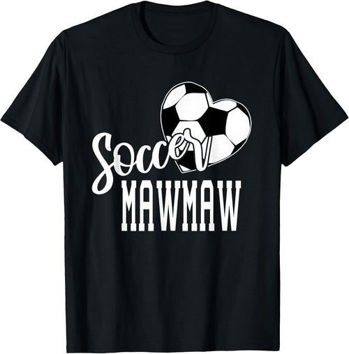 Soccer Ball Cute Heart Soccer Mawmaw
