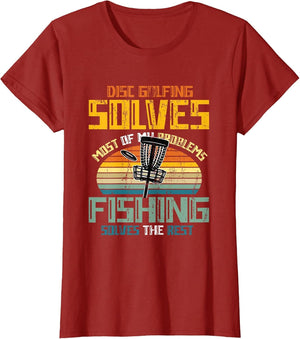 Disc Golfing and Fishing Disc Golf
