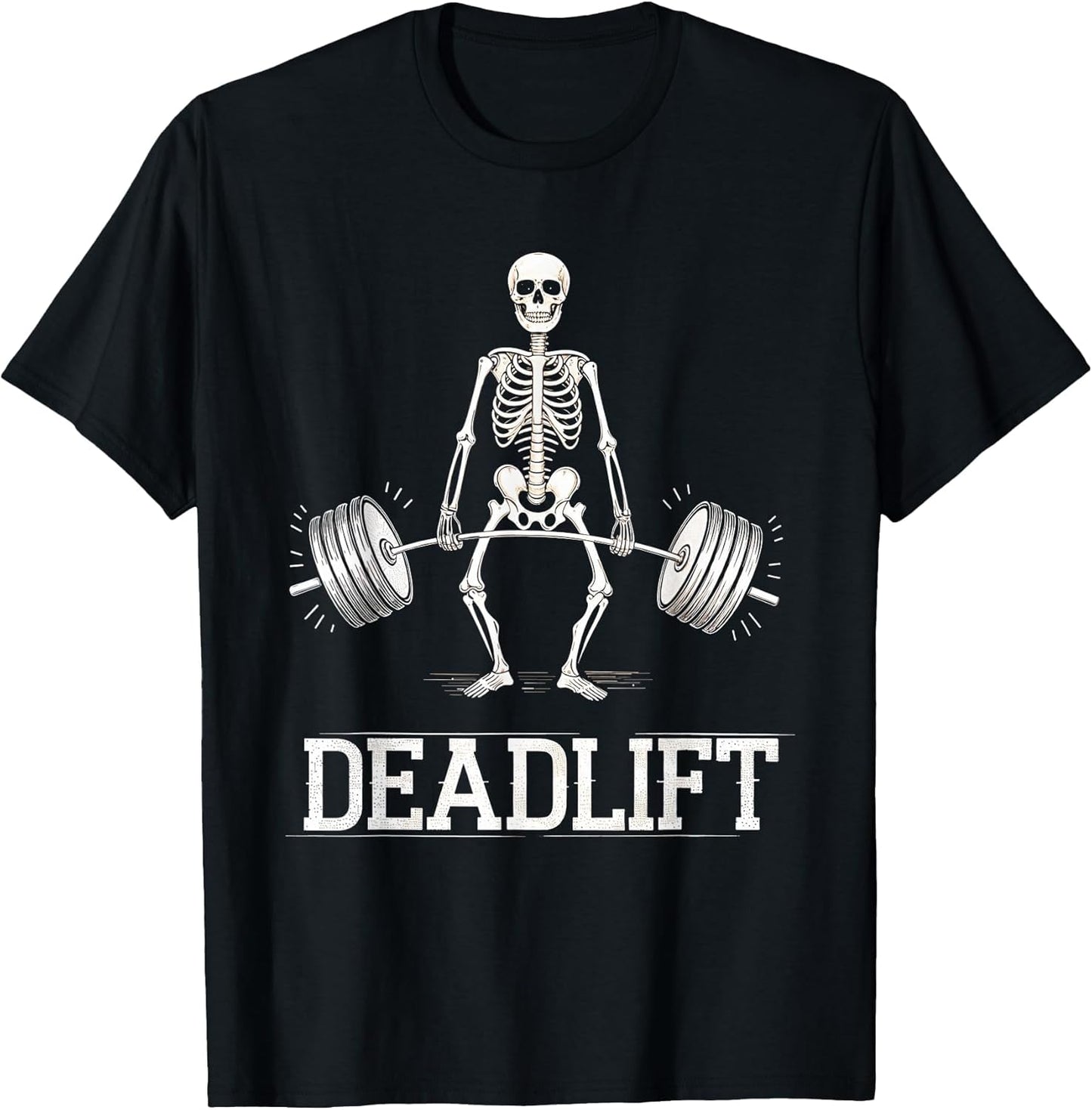 Deadlift Skeleton Weightlifting Fitness Gym Workout