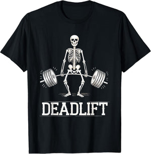 Deadlift Skeleton Weightlifting Fitness Gym Workout