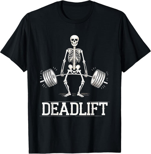 Deadlift Skeleton Weightlifting Fitness Gym Workout