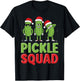 Pickle Squad - Cucumber Pickle Lover Santa Hat Christmas