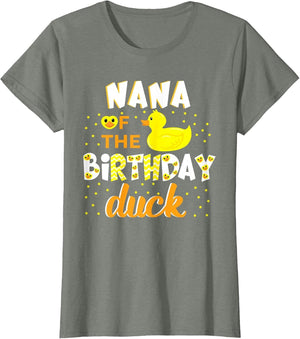 Nana of The Birthday Duck Yellow Duck Birthday Fun