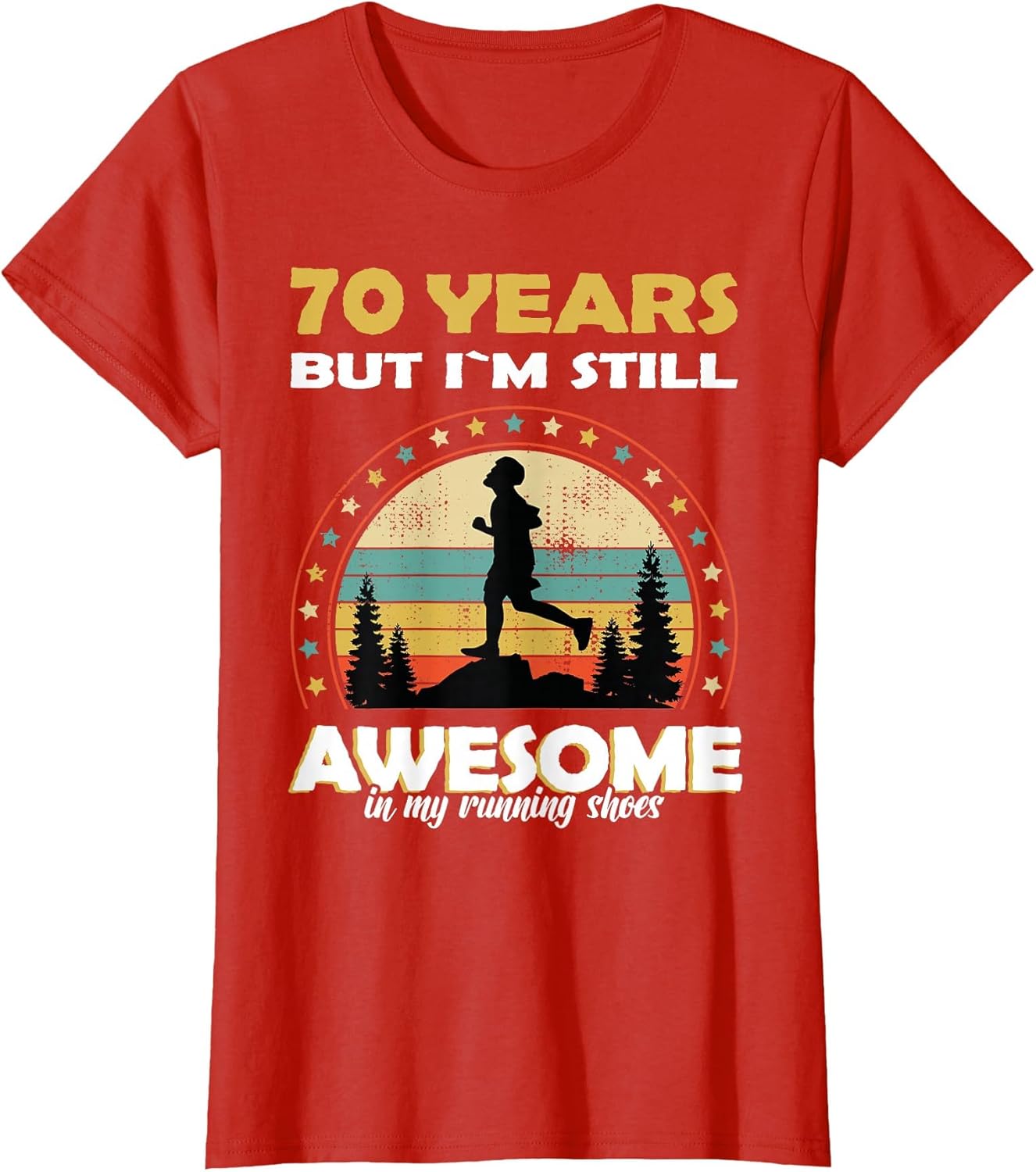 Funny Run Runner Awesome 70 Years Old Birthday