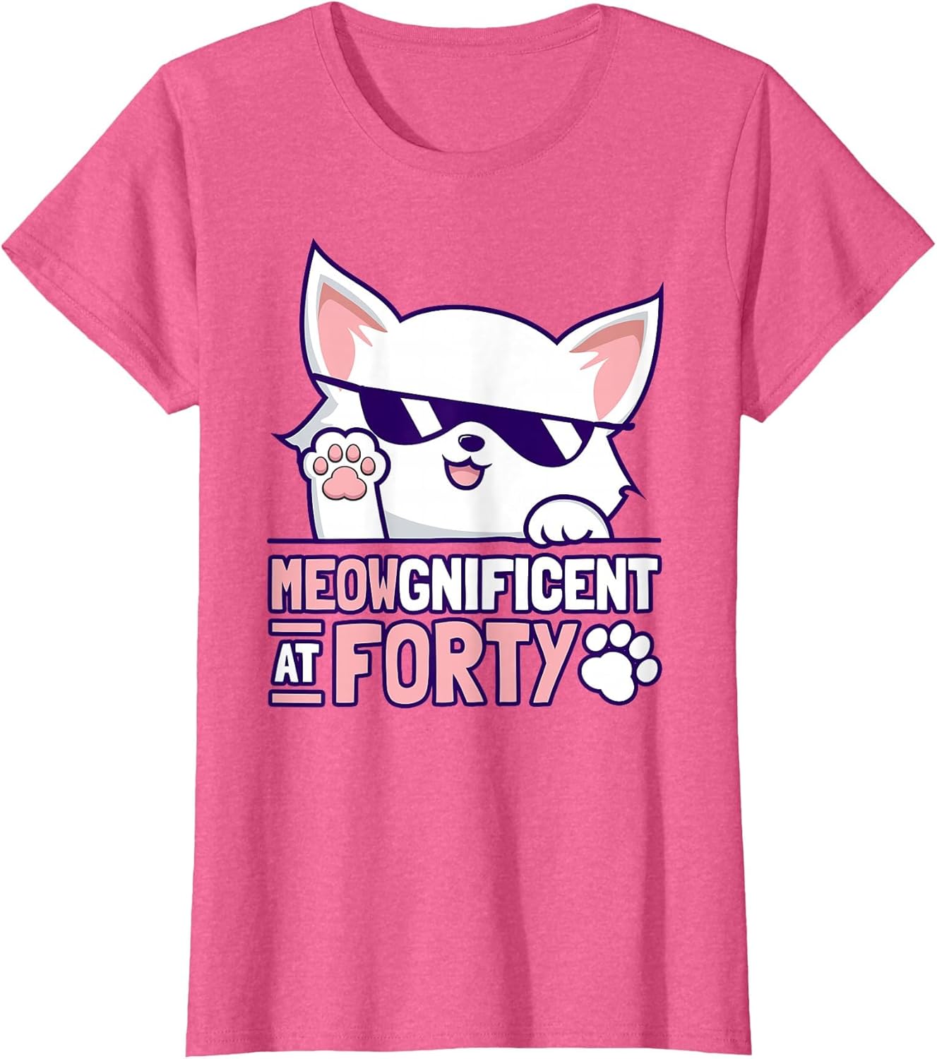 40th Birthday Cat Lover 40 Year Cat Owner Birthday Age 40