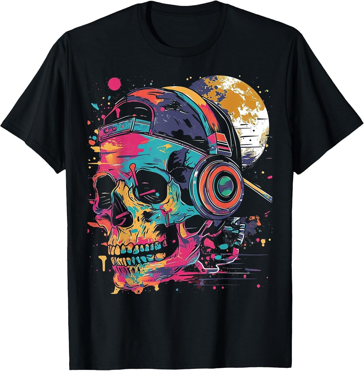 Cosmic Skull Beat | Men Women (S-6XL) | Graphic