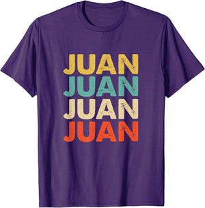 Juan Name Shirts & Gifts Juan Name -Adults Black Small Modern Casual