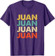 Juan Name Shirts & Gifts Juan Name -Adults Black Small Modern Casual