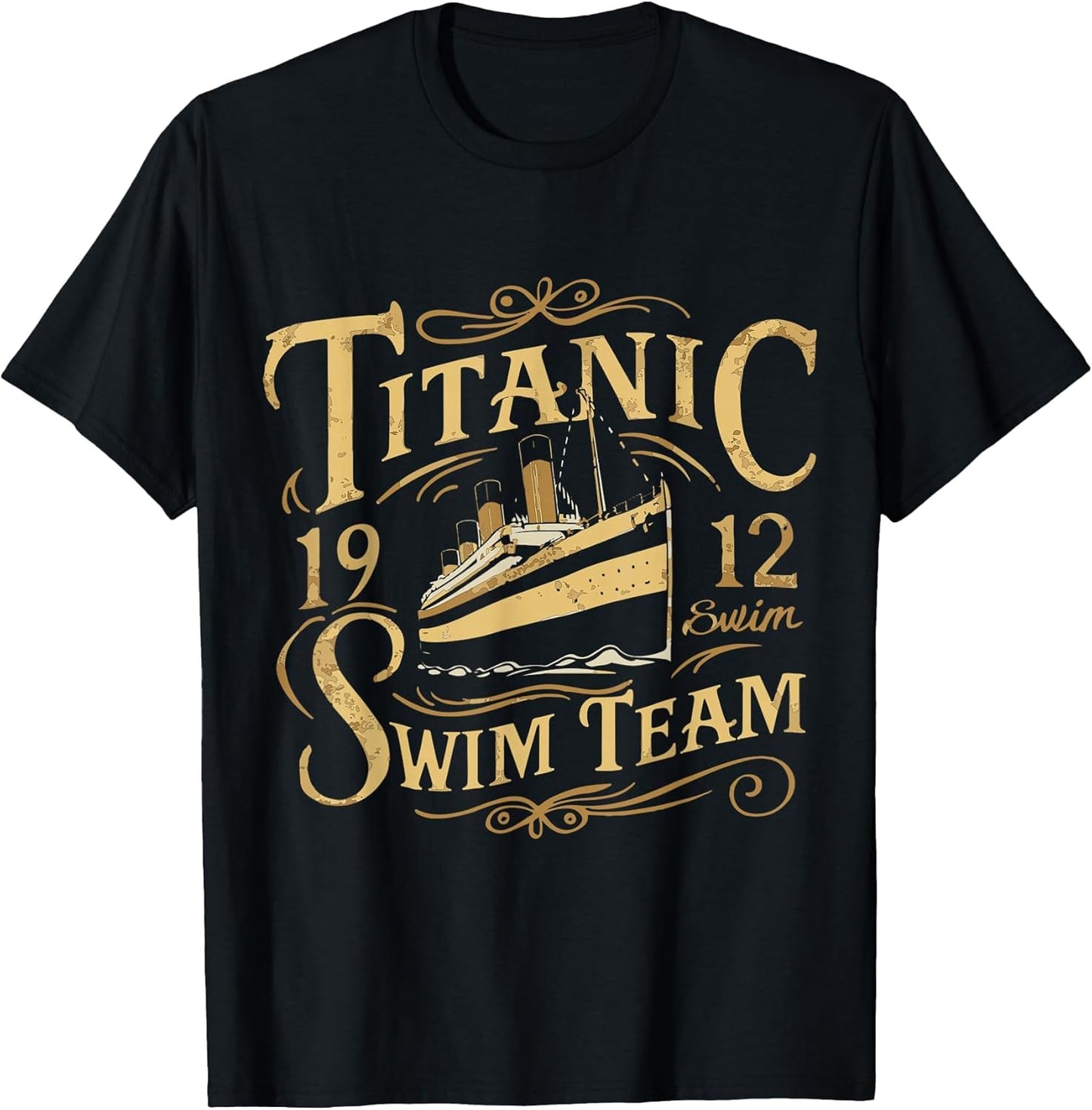 Titanic 1912 Swim Team Funny Quotes Historic Design