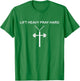 Lift Heavy Pray Hard Cross - Minimalist Christian Religious