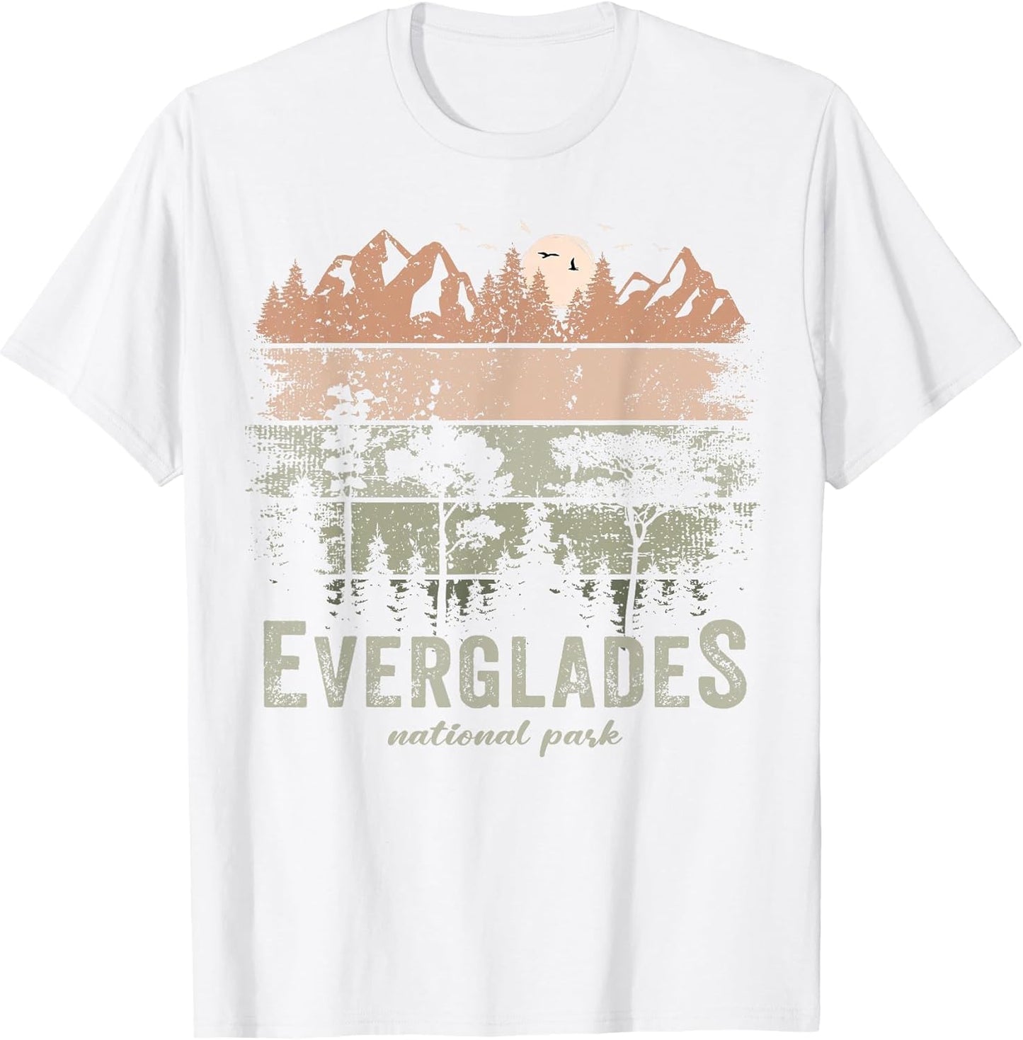 Retro Everglades National Park US Vintage Everglades