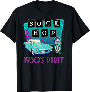 50s Sock Hop Themed Party Costume Retro 1950s Rockabilly
