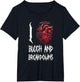 I Love Blegh and Breakdowns Bold Deathcore Vocalist Graphic
