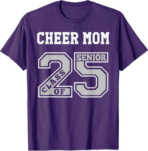 Senior Cheer Mom 2025 - Groovy Cheer Mom Senior Class 25 2