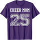 Senior Cheer Mom 2025 - Groovy Cheer Mom Senior Class 25 2