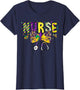 Nurse Mardi Gras Coquette Bow Stethoscope Girls Women