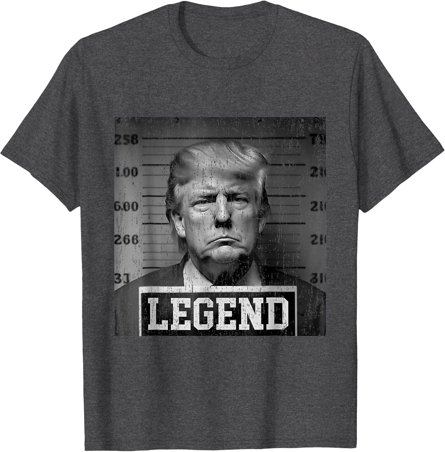 Trump 2024 Mugshot President Legend USA Black Retro