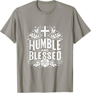 Humble and Blessed Inspirational Christian Quote