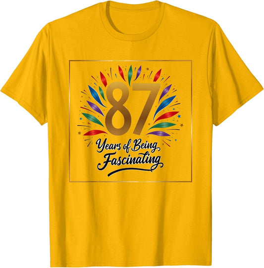 87 Years Fascinating Birthday Gift Celebration