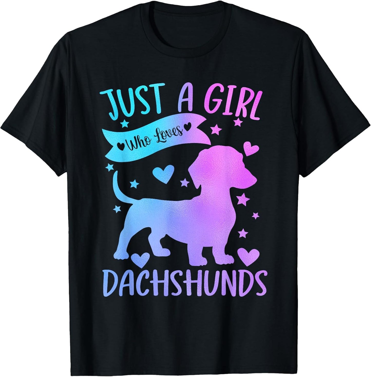 Just A Girl Who Loves Dachshunds Weiner Dog Lover