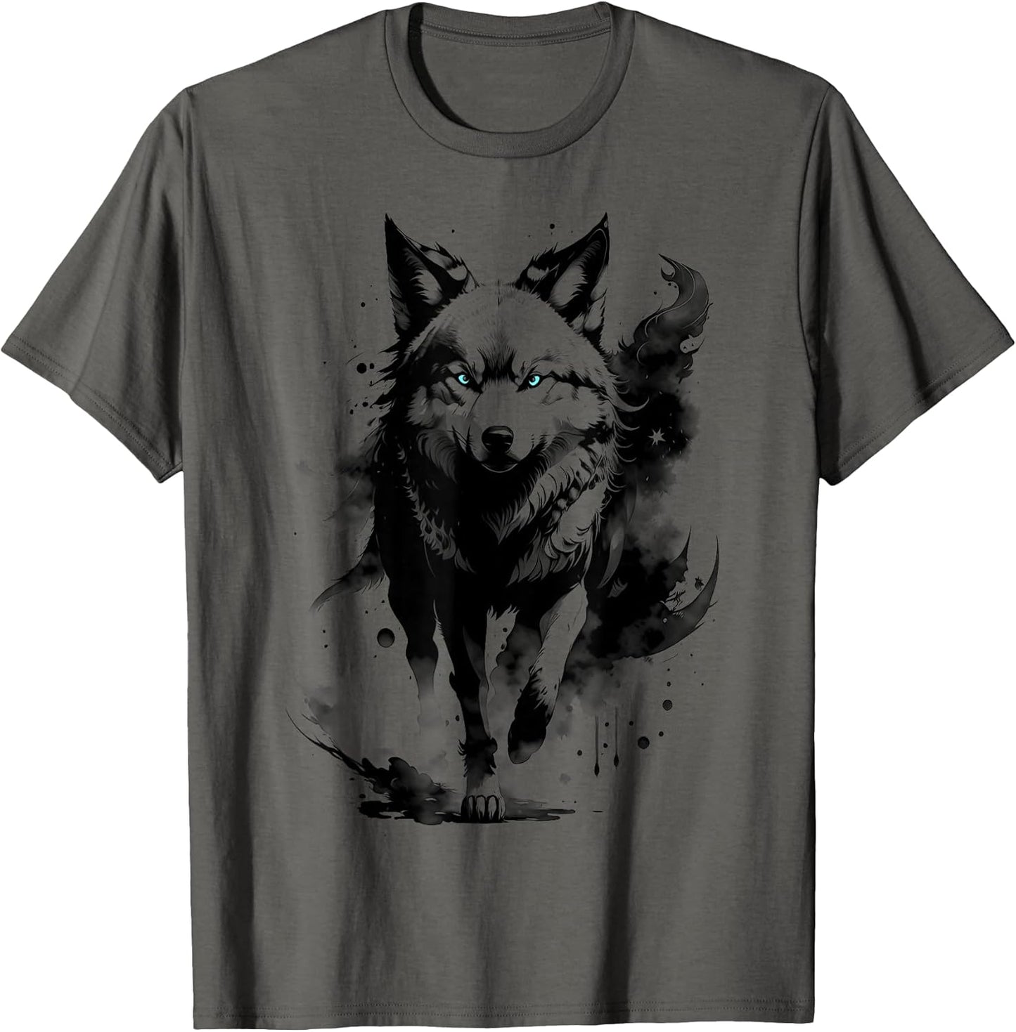 MyAnimal - Your Favourite Animal Wear -Adults, Kids Wolf Graphic Grey Small