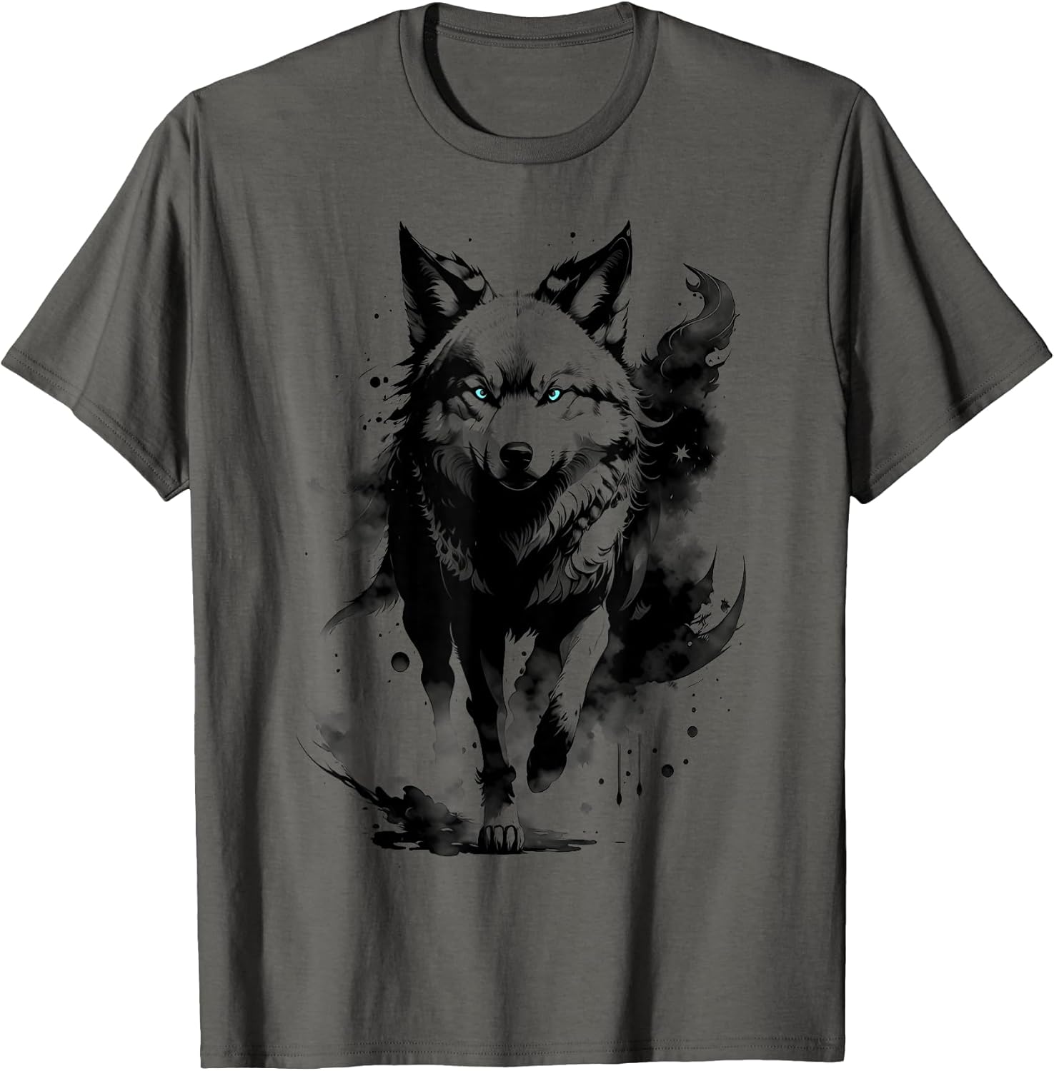 MyAnimal - Your Favourite Animal Wear -Adults, Kids Wolf Graphic Grey Small