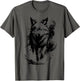 MyAnimal - Your Favourite Animal Wear -Adults, Kids Wolf Graphic Grey Small