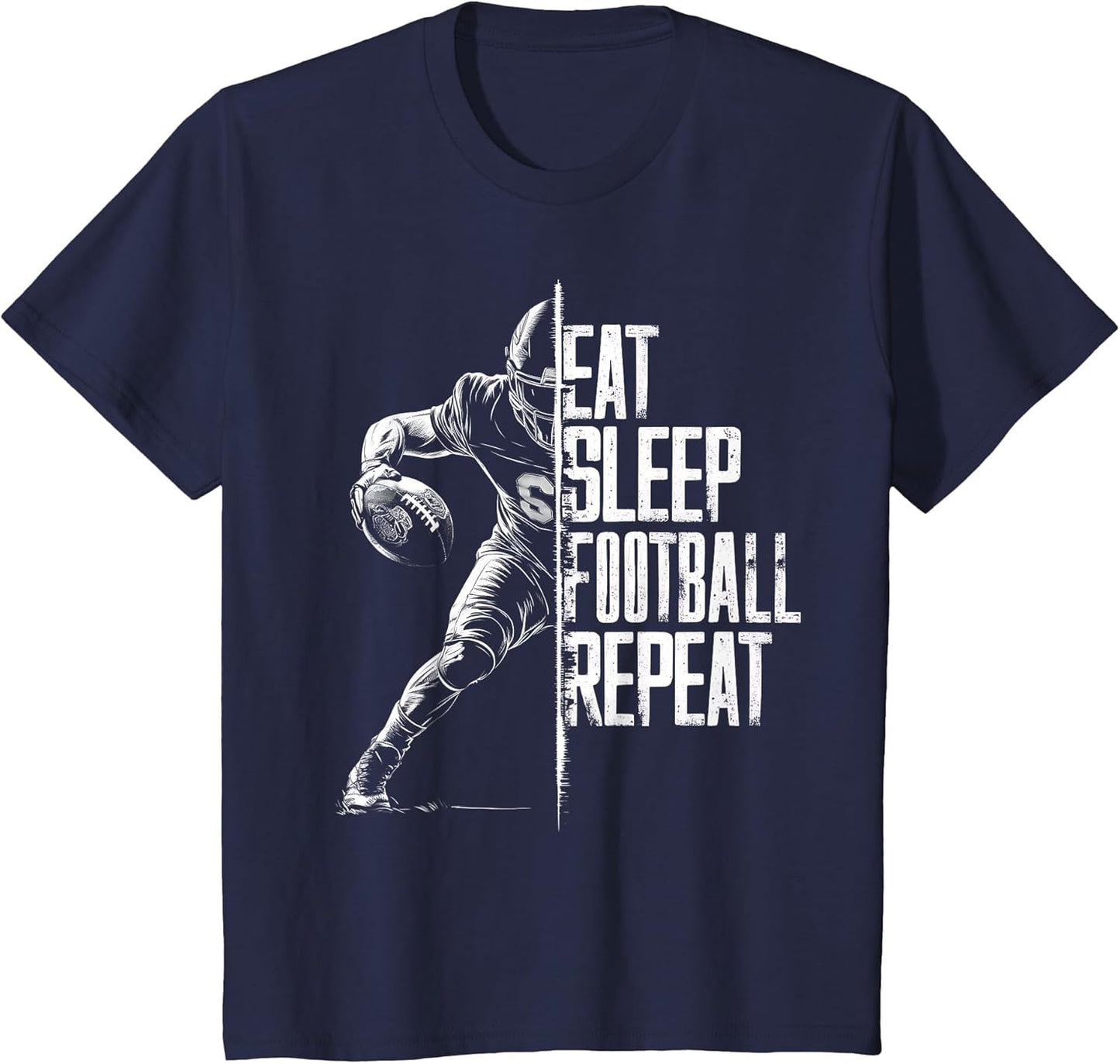 Eat Sleep Football Repeat Football Lovers Youth Kids Boys