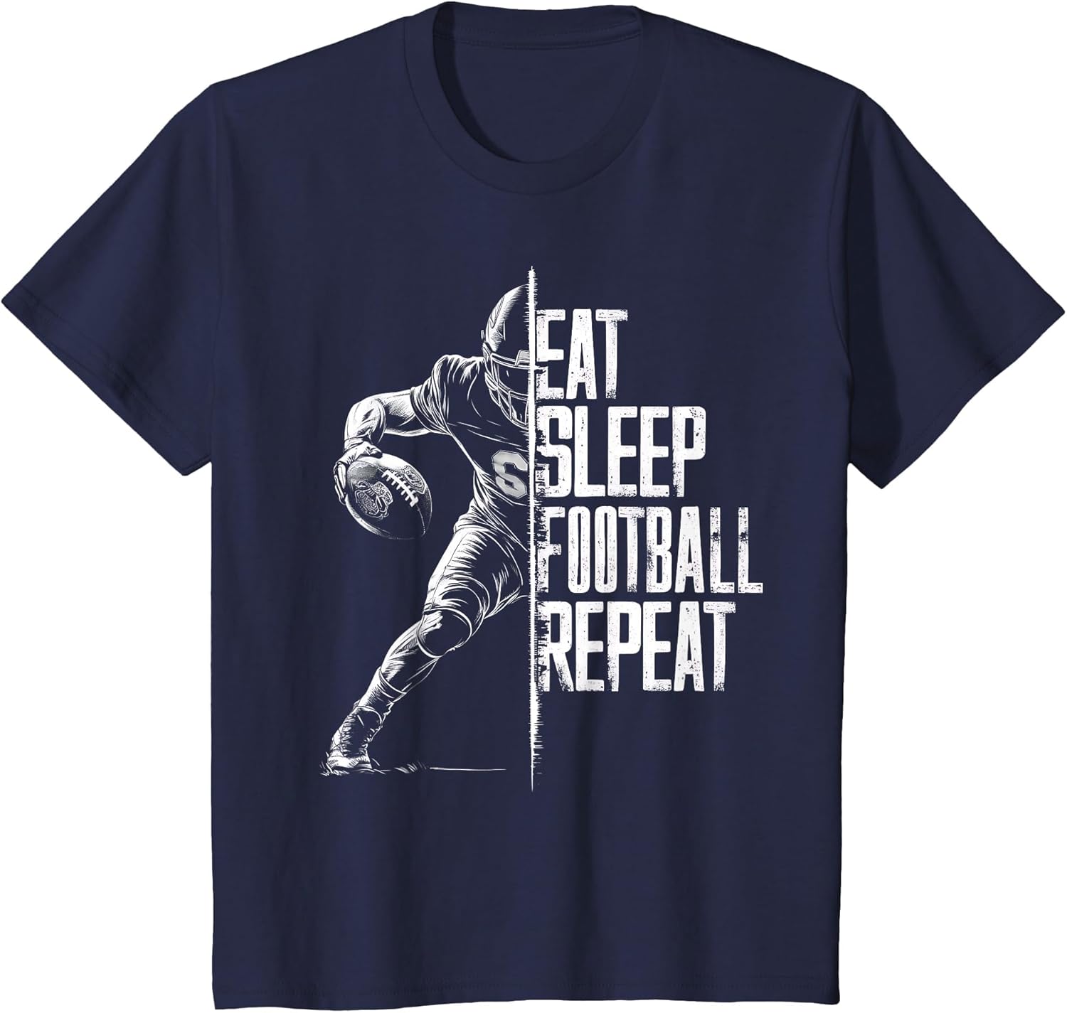 Eat Sleep Football Repeat Football Lovers Youth Kids Boys
