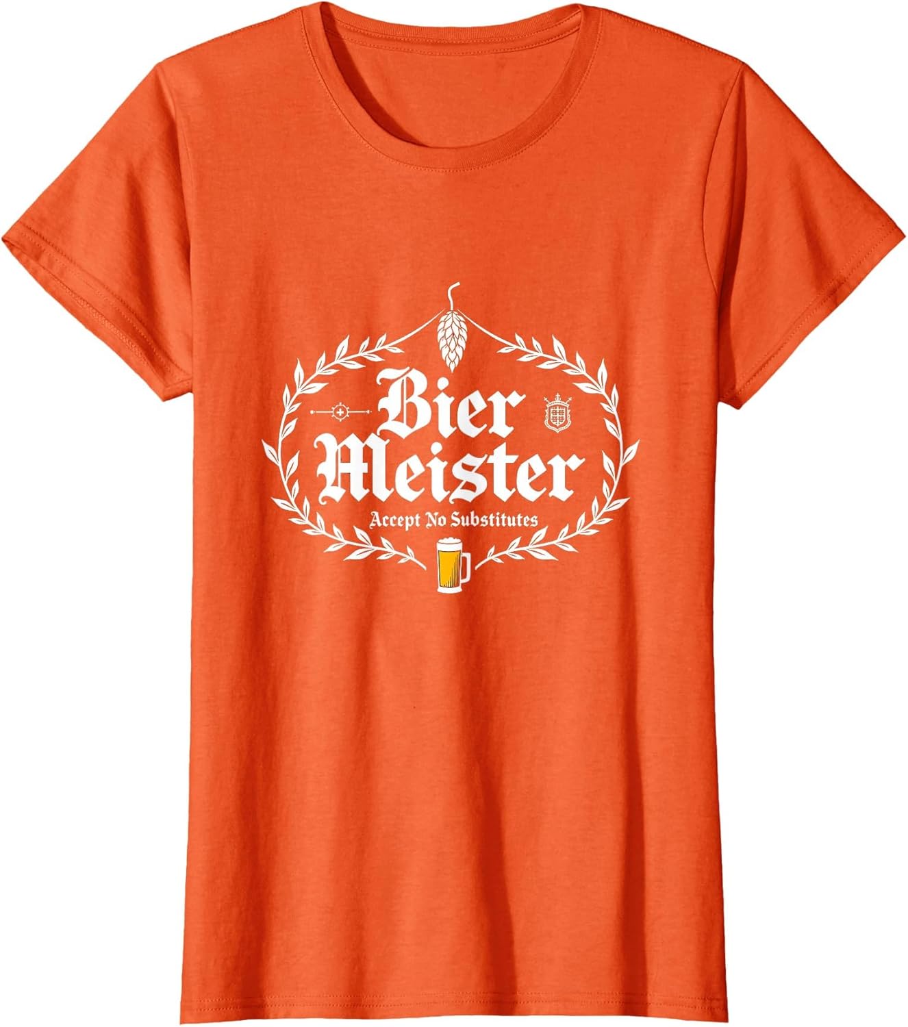 Oktoberfest Bier Meister Men's Accept No Substitutes