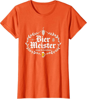 Oktoberfest Bier Meister Men's Accept No Substitutes