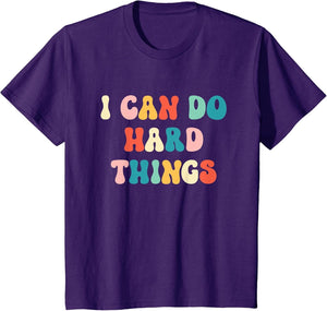 I Can Do Hard Things Back to School Inspirational Motivation