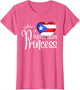 Puerto Rican Princess Boricua Heart