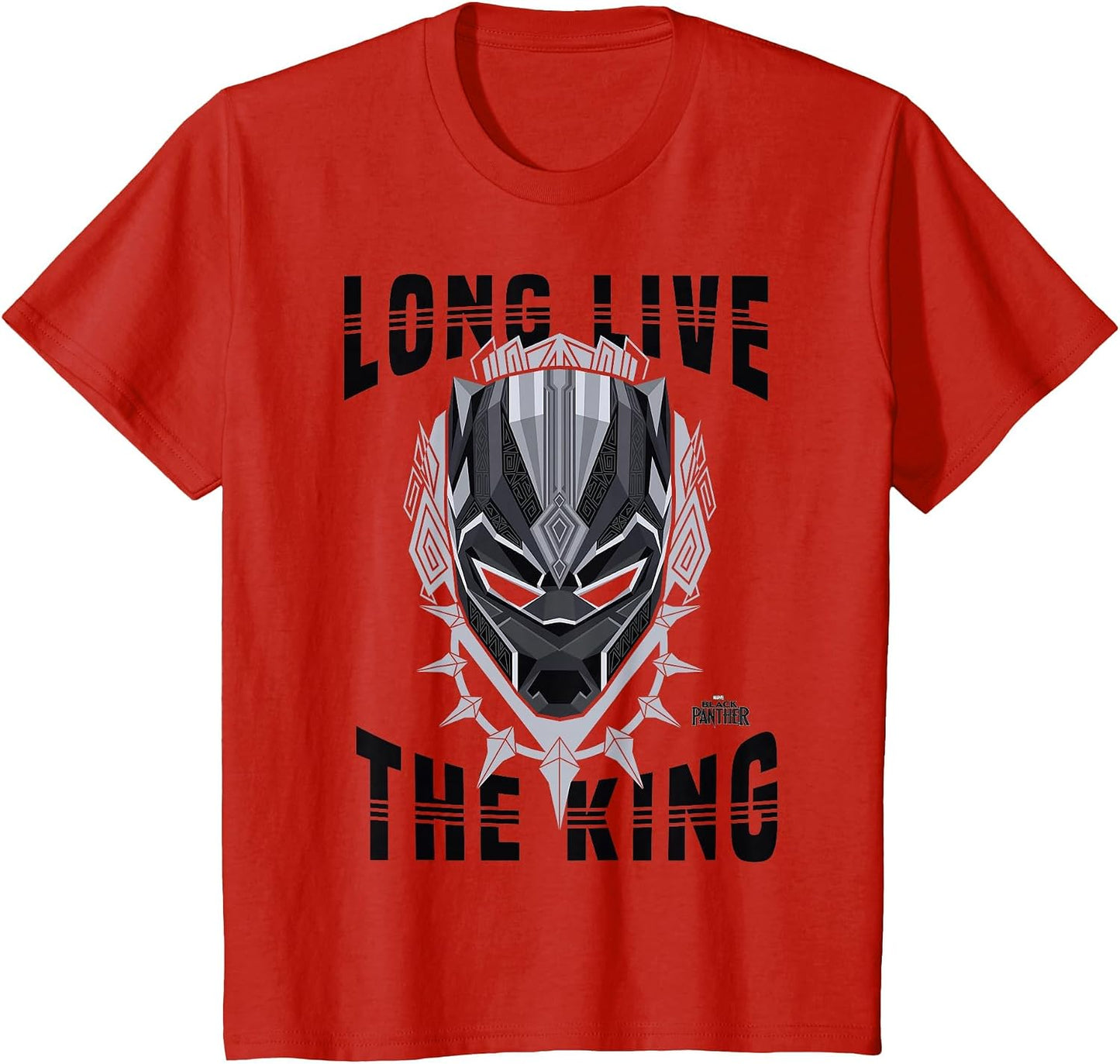 Marvel Black Panther Long Live The King Head Graphic