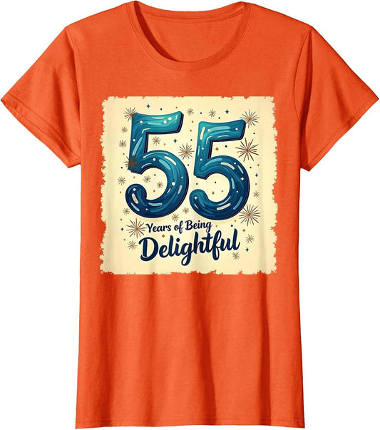 55 Years of Being Delightful Birthday Gift