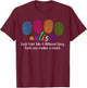 Fingerprint Autism Shirt, Each Print Tells A Different Story