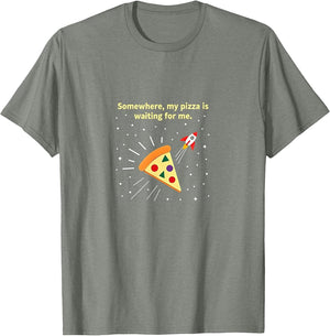 Pizza Lover's Space Adventure: Waiting for My Slice