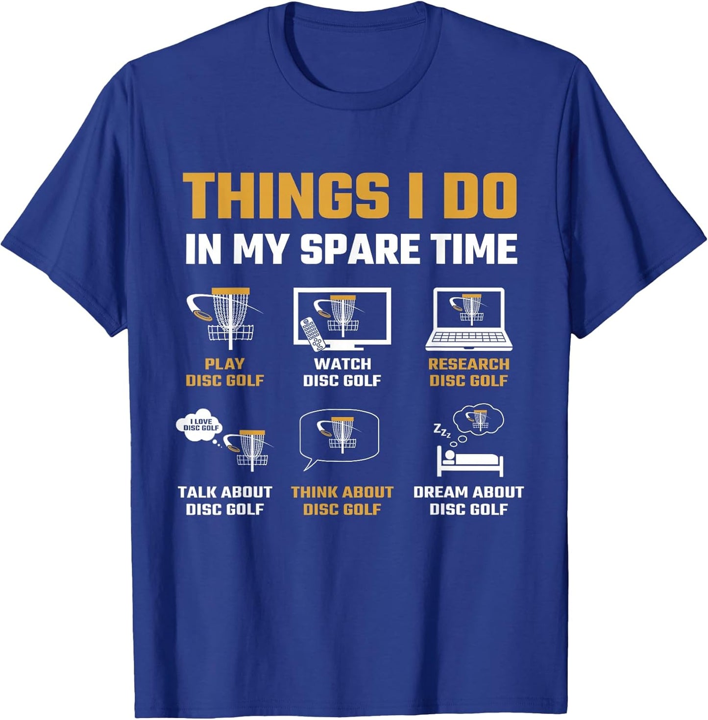 Things I Do In My Spare Time Disc Golf Accessories Men I