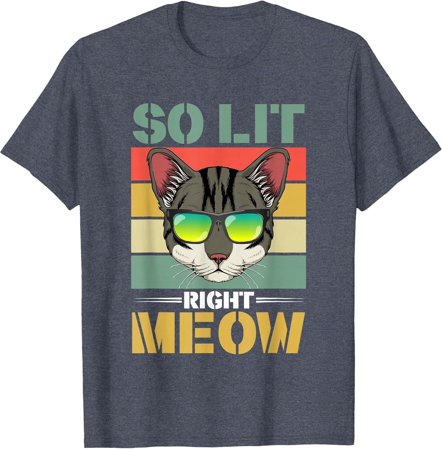 EDM Cat Pun DJ Rave Party Techno Festival So Lit Right Meow