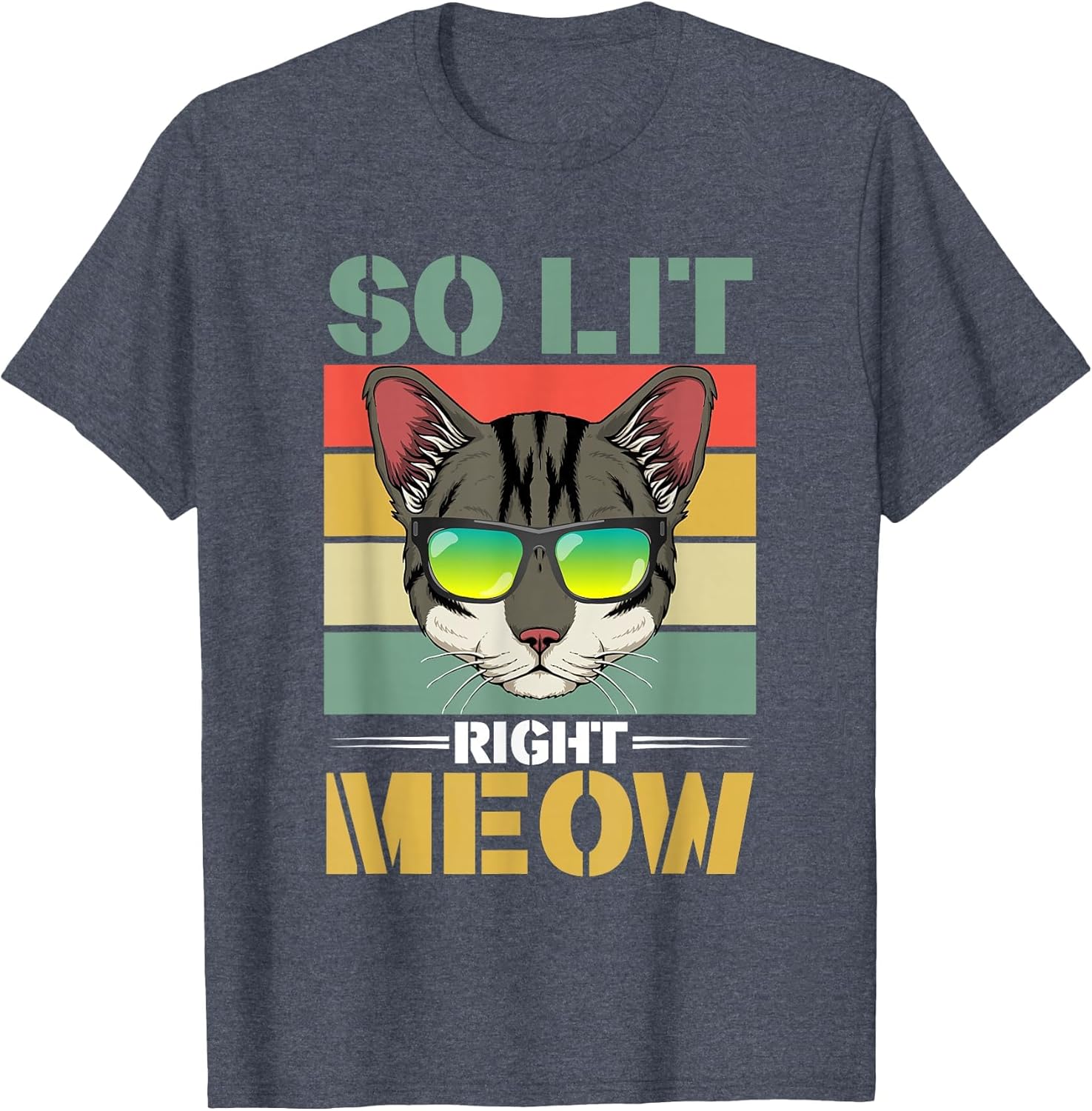 EDM Cat Pun DJ Rave Party Techno Festival So Lit Right Meow